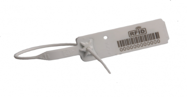 Номерная пластиковая пломба Альфы-М с RFID меткой