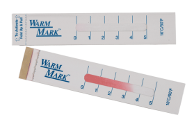 Термоиндикатор ВомМарк Лонг необратимо регистрирует превышение температуры выше нормы до до 168 часов