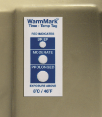 Одноразовый термохимический индикатор WarmMark™ (ВомМарк)